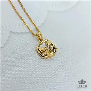 گردنبند پروانه استیل