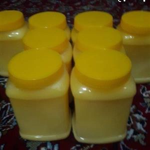 روغن زرد حیوانی خیکی ساوالان سرعین ((عسل و سوغاتی حاج عبدالله بذری))