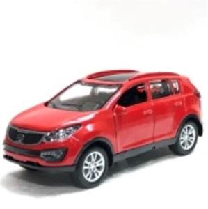 ماشین فلزی کیا اسپورتیج قرمز Kia Sportage چراغدار و موزیکال در تهران ماکت