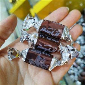 شکلات تافی مغزدار میوه ای (300گرمی)