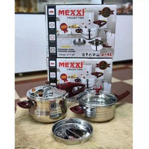 زودپز دوقلو 4و6 لیتری 3 کاره مکسی MEXXI