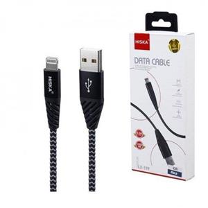کابل آیفون (lightning) هیسکا (HISKA) طول 1 متر مدل LX-199\n\n