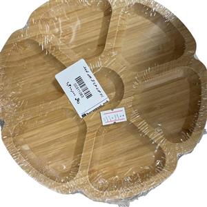 اردو خوری طرح گل چوبی  طراحی زیبا و خاص ودستساز روستیک روغن گیاهی و آبگریز مخصوص دوستداران هنر دستی 