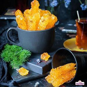 نبات نی دار چوبی 500 گرمی اعتماد  درجه یک و زعفران پاش