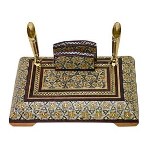 قلمدان خاتم کاری مدل رو میزی کد 04 