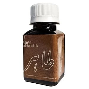 مرکب خوشنویسی قهوه ای طاهر 60 میل 