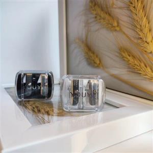 قلم تراش مداد لب و مداد ابرو دارای دو سری دوقلو