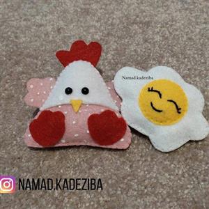 مگنت نمدی مگنت الگو مگنت نمدی مگنت مرغ مگنت تخم مرغ