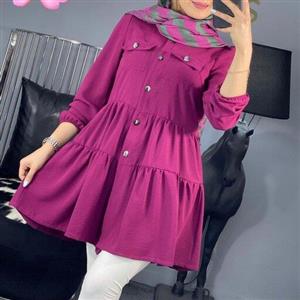 مانتو کوتاه ابروبادی عروسکی