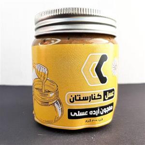 معجون عسل‌اَرده(معجونی صد‌درصد طبیعی( 300 گرم خالص)