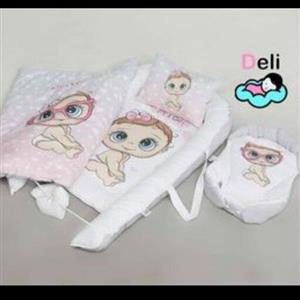 سرویس خواب 4 تیکه گارد دار طرح دختر کوچلو و پسر کوچلو