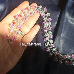 ریسه مو طرح شکوفه  بهاری چهل سانتی