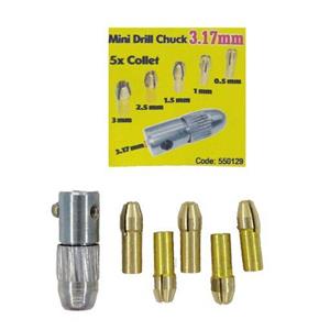 مجموعه 5 عددی سه نظام همراه با کولت 3.17mm