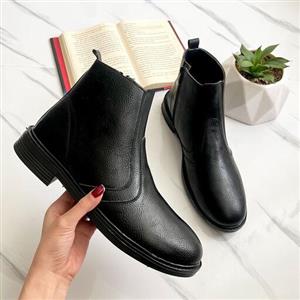 نیم بوت مردانه چرم فلوتر  بدون واسطه - 