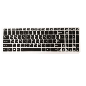 محافظ کیبورد با حروف فارسی مدل Crystal Guard مناسب برای لپ تاپ ایسوس Crystal Guard Keyboard Protector With Persian Lable For Asus Laptop