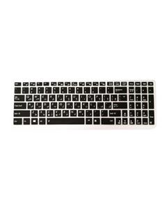 محافظ کیبورد با حروف فارسی مدل Crystal Guard مناسب برای لپ تاپ ایسوس Crystal Guard Keyboard Protector With Persian Lable For Asus Laptop