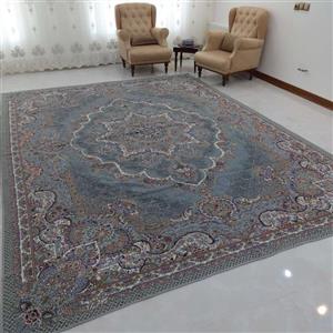 روفرشی 12 متری- مخمل زرکدار- وکیل بافت(زرین) یزد- طرح نیلوفر- کد 005- رنگ طوسی- زیر انداز- زیرانداز- زیرسفره‌‌ای