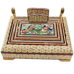 قلمدان خاتم کاری کد 20 