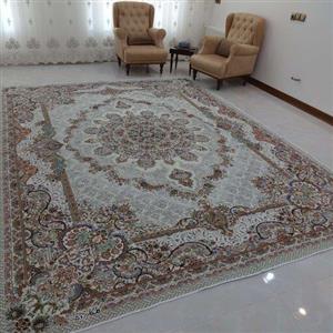 روفرشی 9 متری- مخمل زرکدار- وکیل بافت(زرین) یزد- طرح نیلوفر- کد 005- رنگ کرم- زیر انداز- زیرانداز- زیرسفره‌‌ای