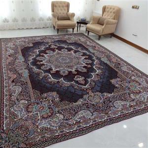 روفرشی 9 متری- مخمل زرکدار- وکیل بافت(زرین) یزد- طرح نیلوفر- کد 005- رنگ زرشکی- زیر انداز- زیرانداز- زیرسفره‌‌ای