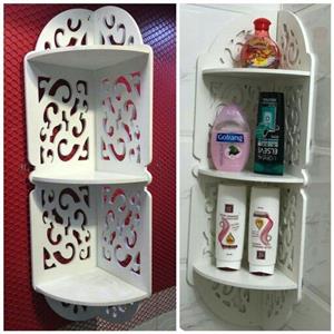 شلف کنجی 3 طبقه سرویس بهداشتی قابل شستشو