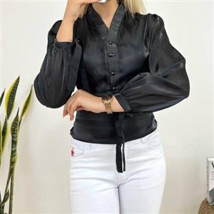 شومیز مجلسی زنانه کد 12590 دی‌ مکس براق