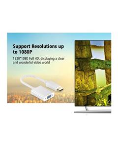 مبدل Displayport به VGA یوگرین مدل 20406 Ugreen 20406 DisplayPort to VGA converter