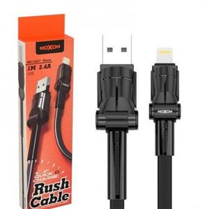 کابل آیفون (lightning) فلت موکسوم (MoXom) طول 1 متر مدل MX-CB27\n\n