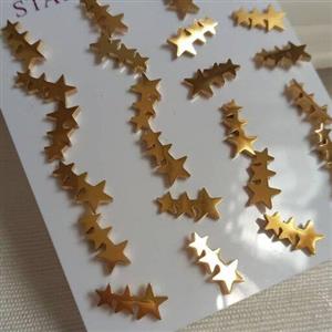 گوشواره میخی استیل طلایی و نقره ای در چند طرح مختلف