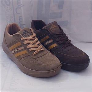 کفش کار مردانه مدل  آدیداس (adidas)طرح آنفالوس  خاکی وقهوه ای
