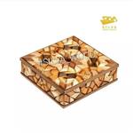 جعبه چوبی گره چینی ابعاد 25×25 محصولی از Silvawood