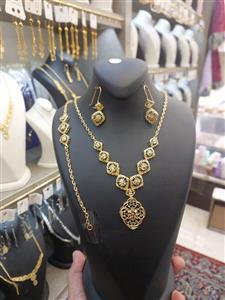 گردنبد دستبند اوپالیت مدل هندی