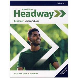 کتاب زبان هدوی Headway Beginner 5th Edition  به همراه کتاب کار