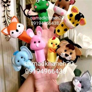 عروسک انگشتی نمایشی پک ده عددی