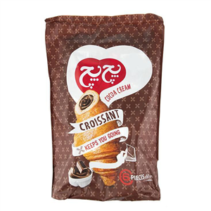 کروسان کاکائو پچ پچ مقدار 60 گرمی Pech Pech Cocoa Croissant 60gr Pack of 6