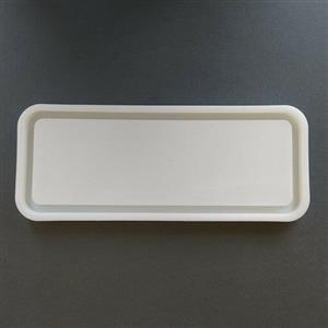 قالب رزین  مدل مستطیل لبه دار  8*22 سانتیمتر