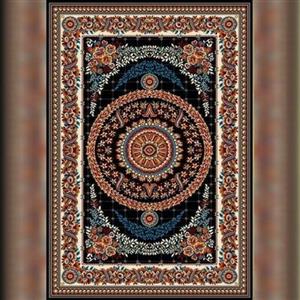 گبه ماشینی کاشان گلیم فرش  کد 1051 سایز  12 متری(3در4)