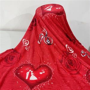 پتو مسافرتییک نفره سایز 160*220تمام ژله ای وزن 700g