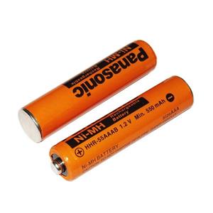 باتری نیم قلمی قابل شارژ پاناسونیک مدل BK-4LDAW ظرفیت 650 میلی آمپر ساعت بسته 2