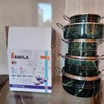 قابلمه سرامیکی - تولیدی قابلمه سرامیکی ساخت شرکت ظروف نچسب رامیلا aluminium cookware factory in iran