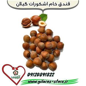 فندق خام  و درشت دانه اشکورات گیلان (1کیلو)