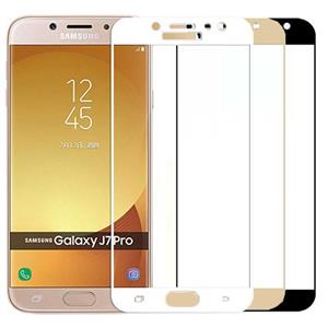 محافظ صفحه نمایش شیشه ای تمپرد هوکار  مناسب Samsung Galaxy J7 Pro Hocar Tempered Glass Screen Protector For Samsung Galaxy J7 Pro