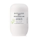 مام رول ضدتعریق بایفس بامبو Byphasse 48H deodorant bamboo extract 50ml (roll-on)