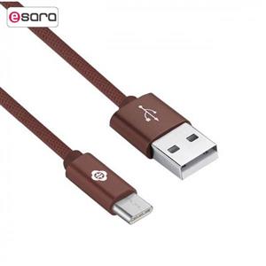 کابل تبدیل USB به TYPE C توتو مدل Zinc طول 1 متر Totu to Cable 1m 