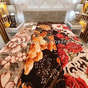 پتو دونفره گلدار پارمیدا