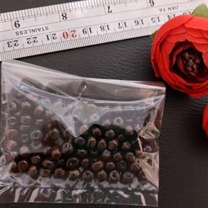 مهره چوبی رنگ چوب قهوه ای سایز 6 بسته 100 عددی