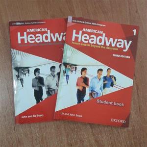 کتاب زبان امریکن هدوی American headway 1 ویرایش سوم به همراه کتاب کار سایز وزیری