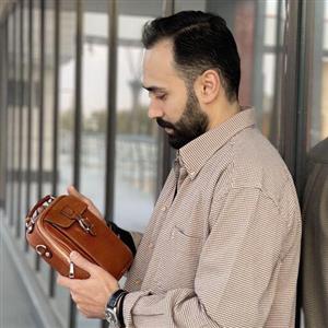 کیف دوشی دو زیپ