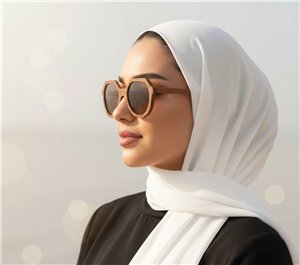 عینک چوبی طرح نیکا