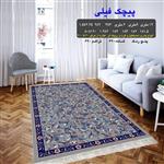 گلیم ماشینی کاشان طرح پیچک9متری